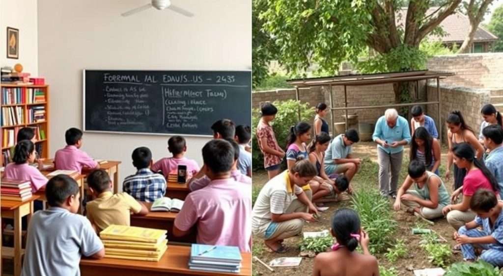 formal and informal education